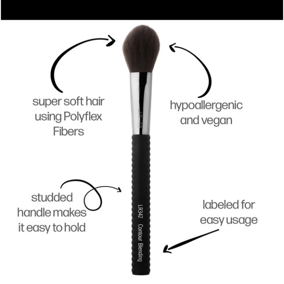 LARUCE Makeup Brushes Set of 7 New - Picture 3 of 11